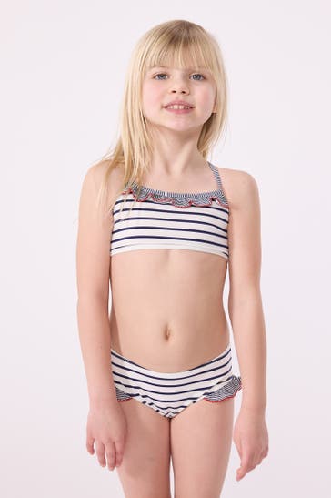 PETIT BATEAU Bikini gestreift