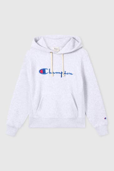 CHAMPION Hoodie hellgrau