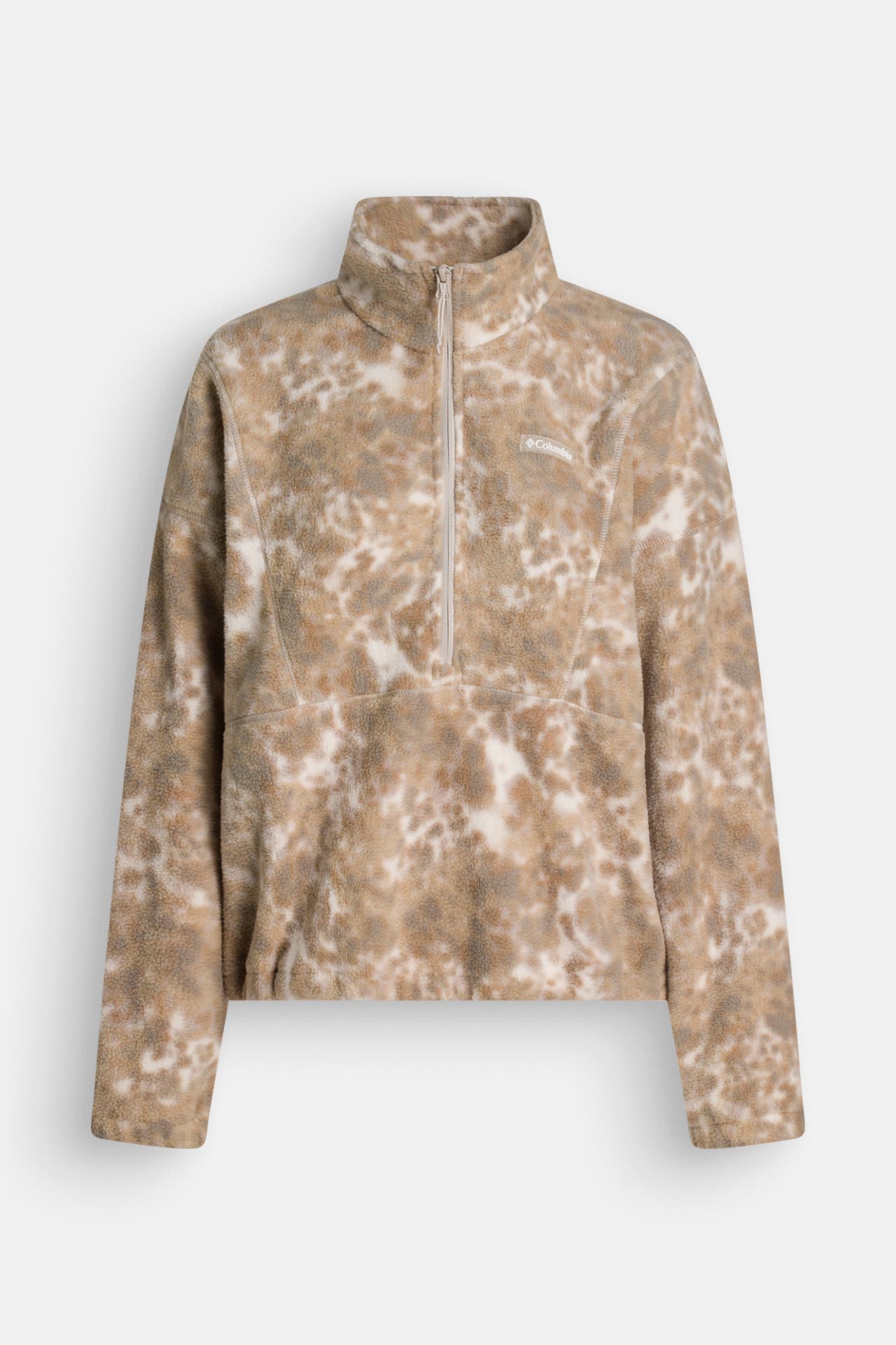 COLUMBIA Fleece-Troyer gemustert, Bild 1