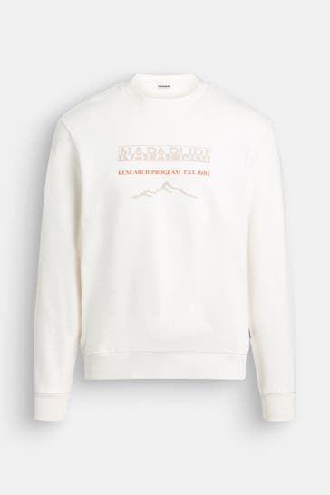 NAPAPIJRI Sweatshirt weiß