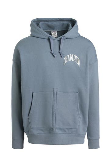 CHAMPION Hoodie graublau