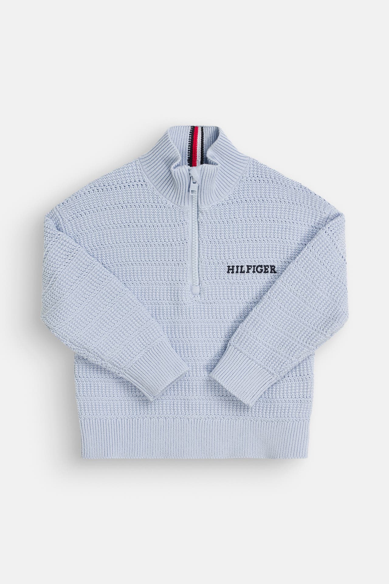 TOMMY HILFIGER Strick-Troyer hellblau, Bild 1