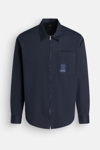 ARMANI EXCHANGE Overshirt navy