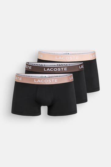 LACOSTE 3er-Pack Boxer Trunks 