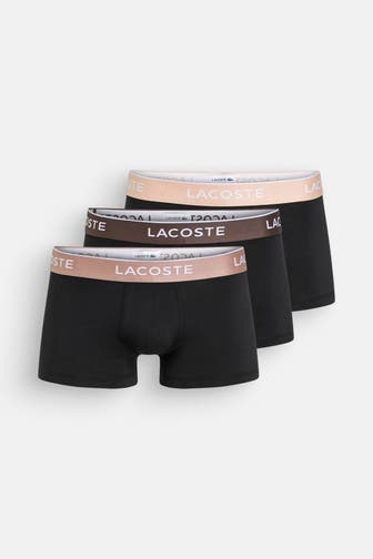 LACOSTE 3er-Pack Boxer Trunks