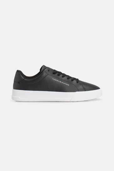 TOMMY HILFIGER Sneaker 'Court' schwarz