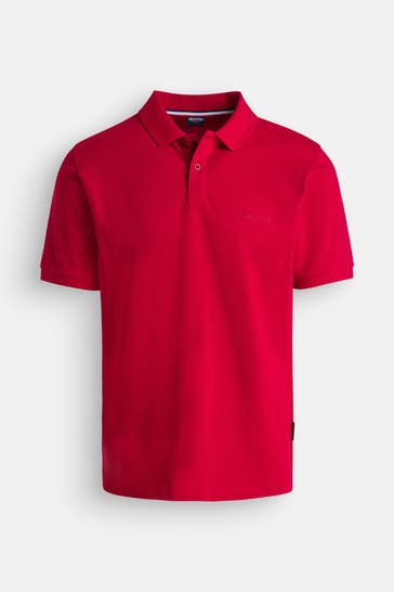 HECHTER Paris Polo-Shirt dunkelrot