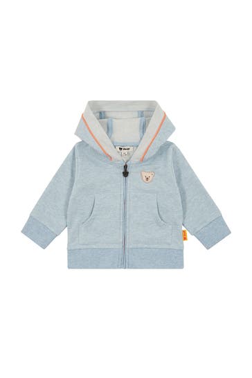 STEIFF Sweatjacke hellblau