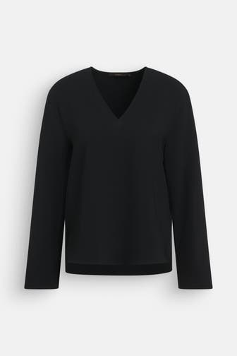 WINDSOR. Blusenshirt schwarz