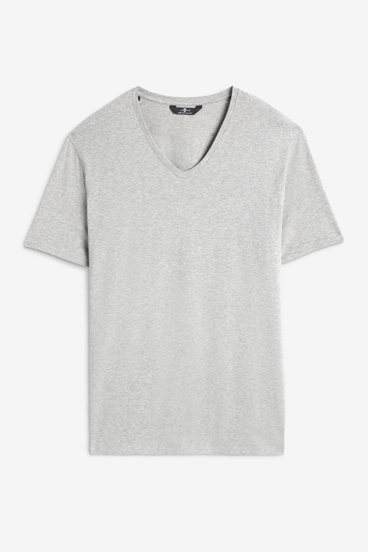 7 FOR ALL MANKIND T-Shirt grau, Bild 1
