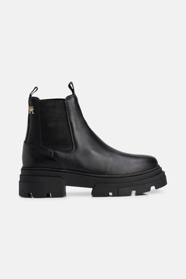 TOMMY HILFIGER Chelsea-Boots 'Tina 1a' schwarz