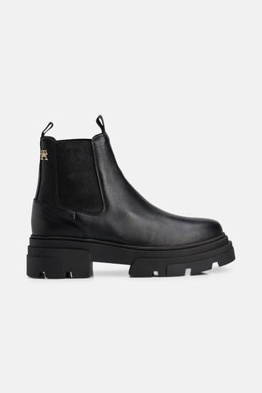 TOMMY HILFIGER - Chelsea-Boots 'Tina 1a' schwarz