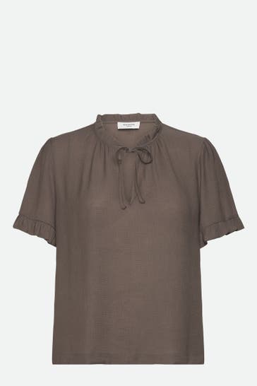 ROSEMUNDE Blusenshirt taupe