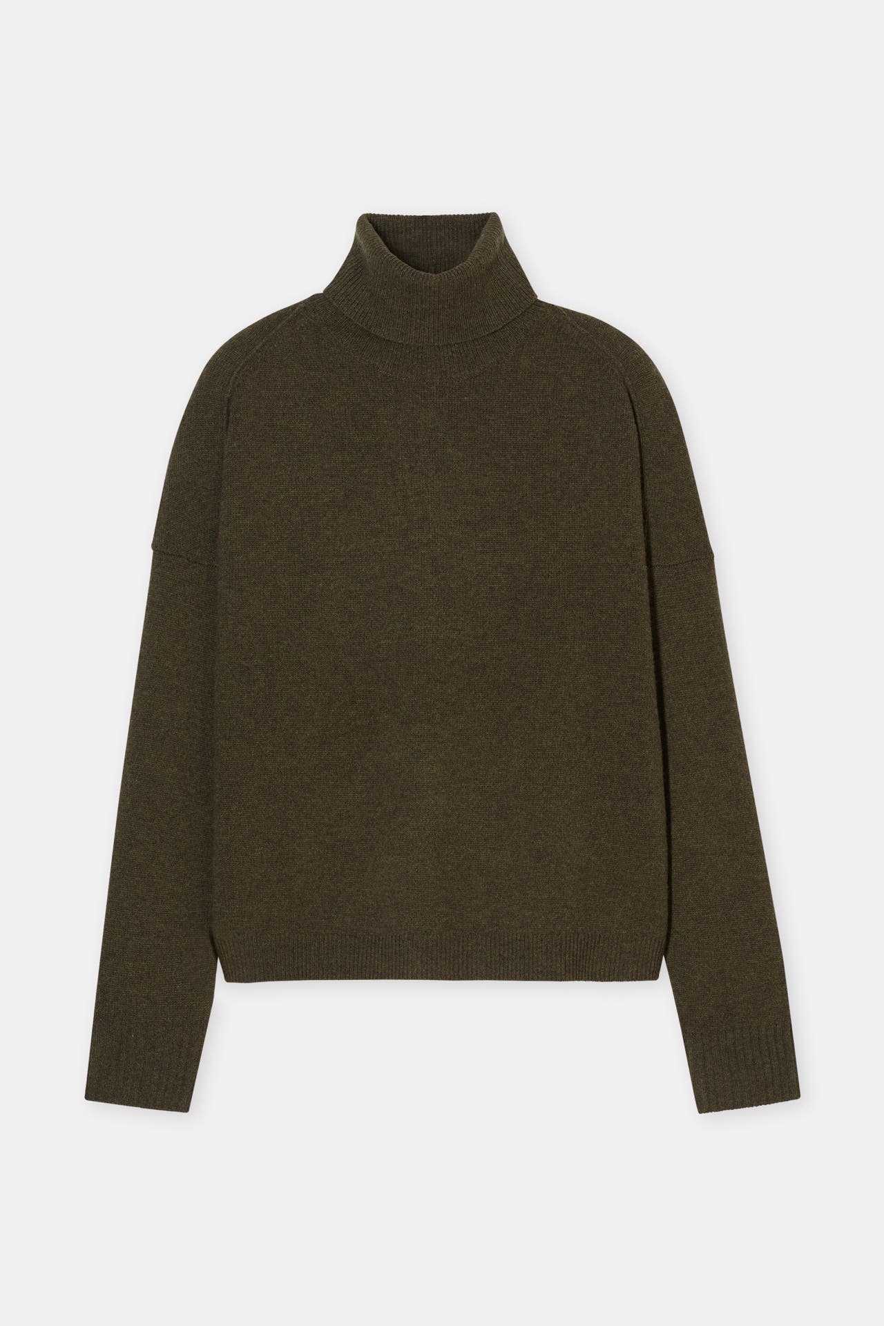 CLOSED Rollkragenpullover oliv, Bild 1