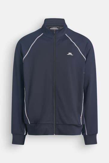 J.LINDEBERG SPORTSWEAR Sweatjacke 'Rudi' navy