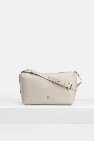 AIGNER Umhängetasche 'Martha' hellgrau