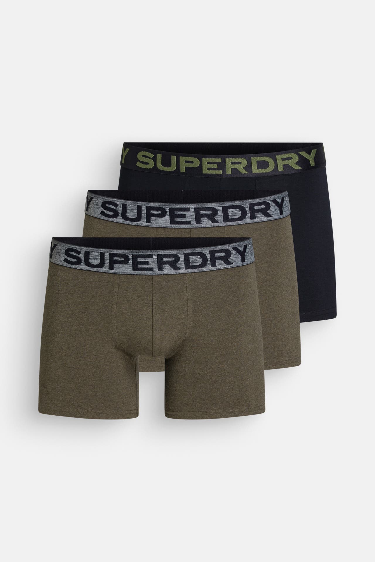 SUPERDRY 3er-Pack Boxer Trunks mehrfarbig, Bild 1