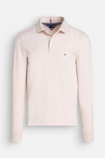 TOMMY HILFIGER Langarm-Polo beige