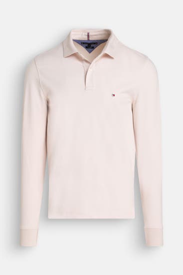 TOMMY HILFIGER - Langarm-Polo beige