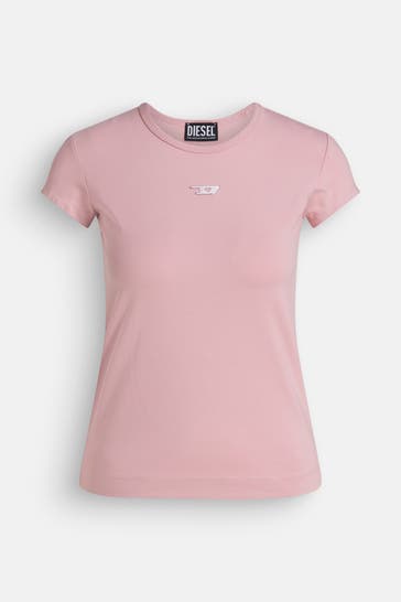 DIESEL T-Shirt rosa