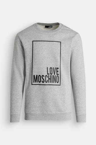 LOVE MOSCHINO Sweatshirt grau