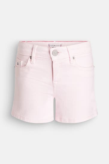 TOMMY HILFIGER Jeansshorts 'Nora' hellrosa