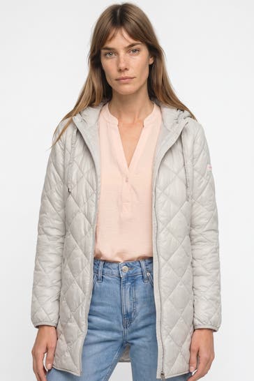 FRIEDA & FREDDIES NY Light-Steppjacke hellgrau
