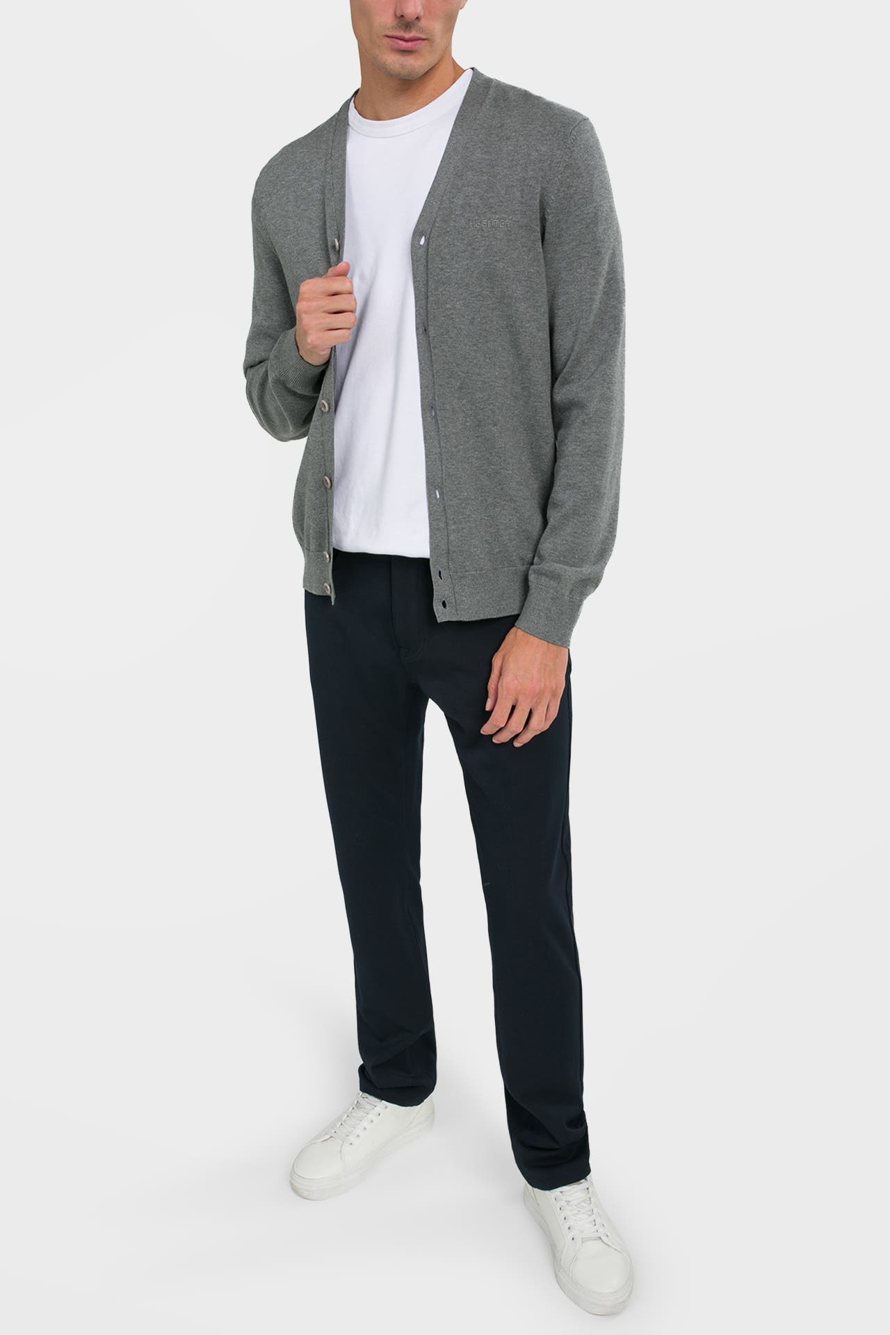 HECHTER Paris Strickjacke grau, Bild 1