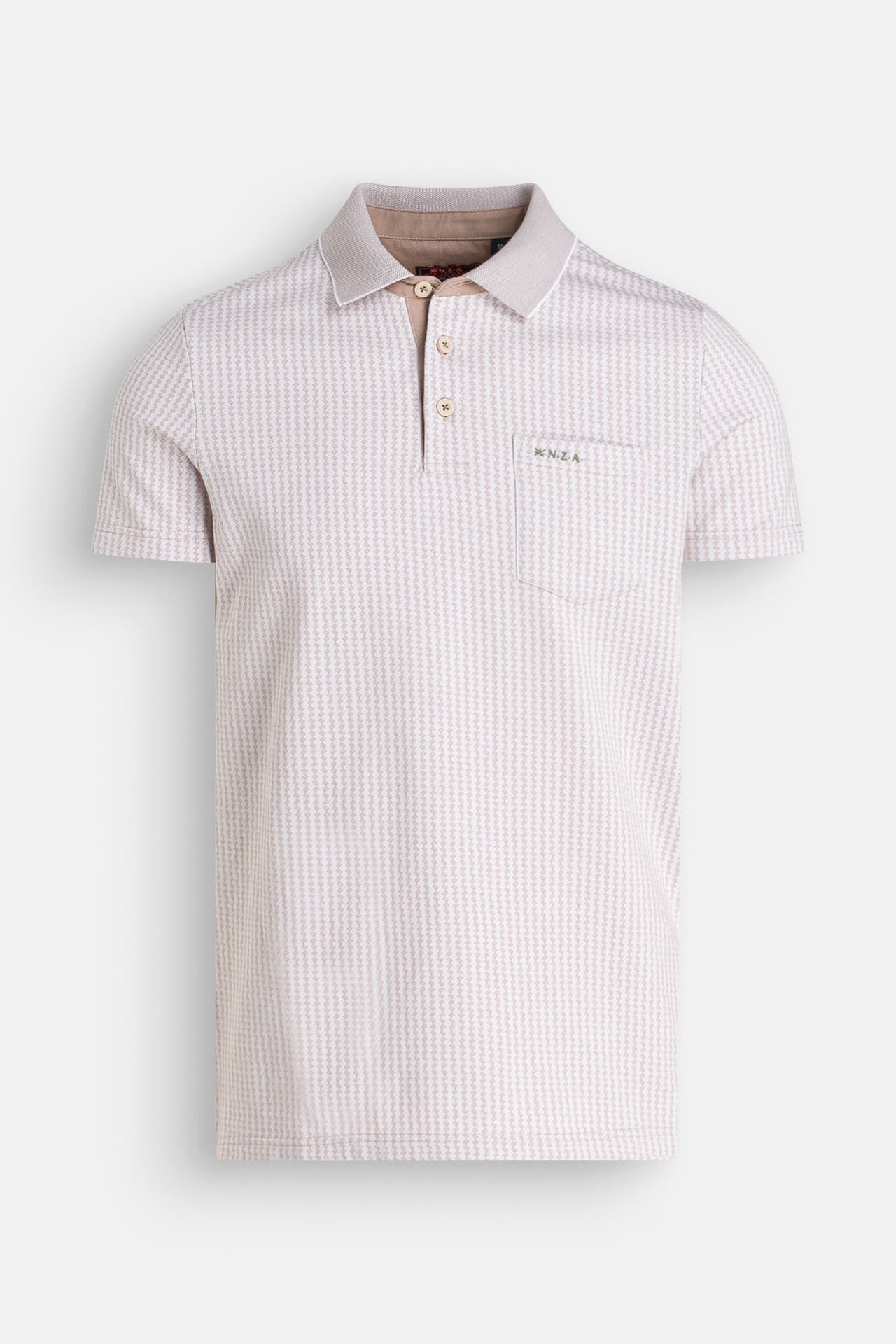 NEW ZEALAND AUCKLAND Polo-Shirt 'Kyree' gemustert, Bild 1