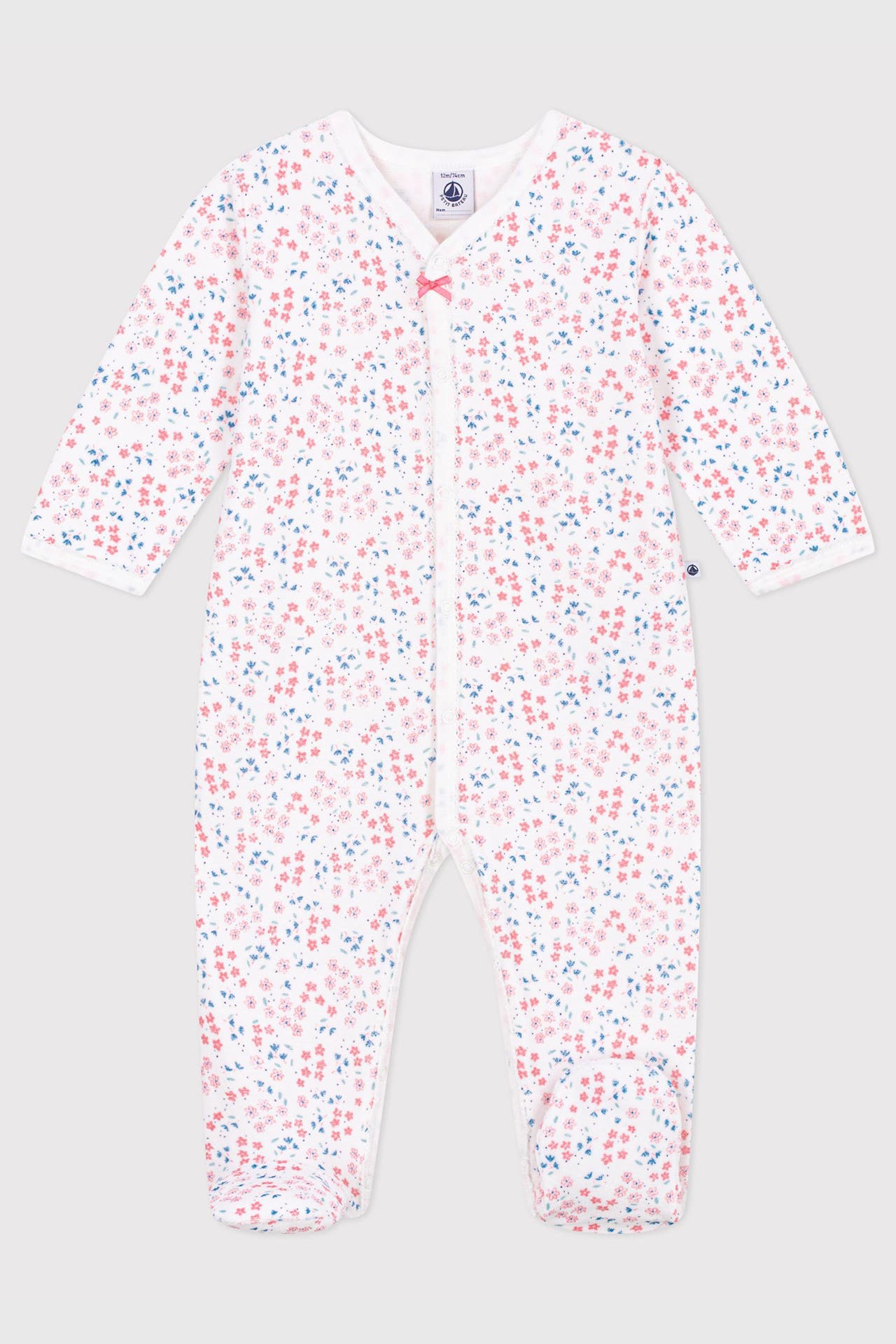 PETIT BATEAU Strampler floral, Bild 1