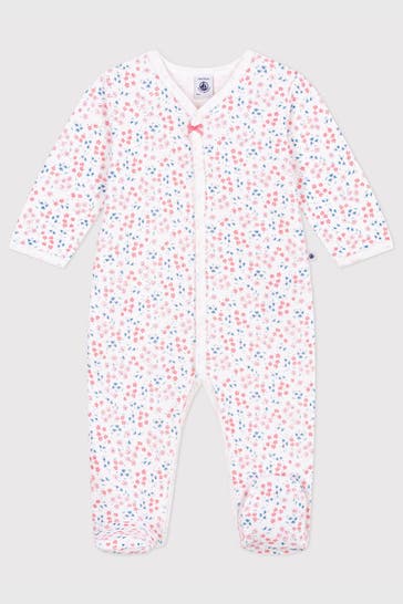 PETIT BATEAU Strampler floral