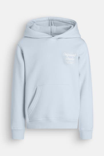 JACK & JONES Hoodie hellblau