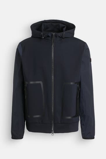 PEUTEREY Hybrid-Sweatjacke 'Knob' navy