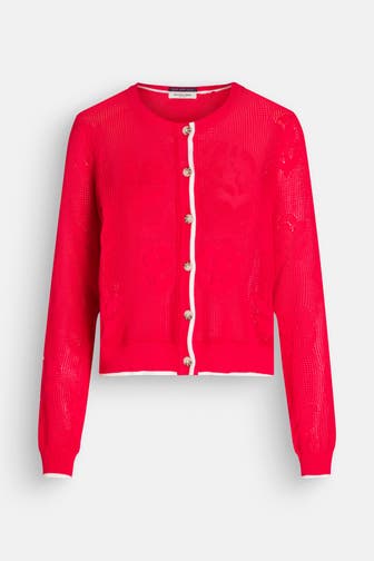 SCOTCH & SODA Strickjacke rot