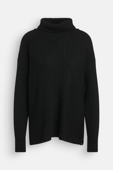 ELIAS RUMELIS Strickpullover 'Resi' schwarz