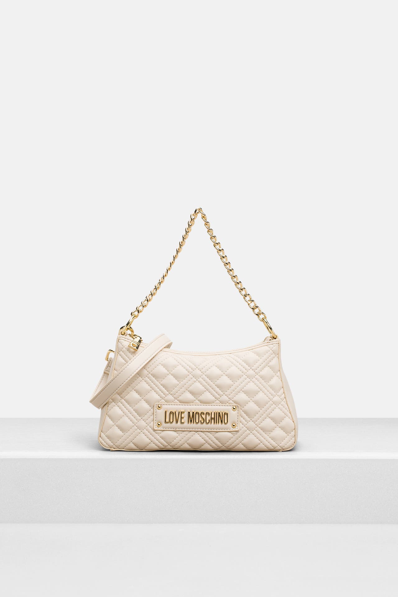 LOVE MOSCHINO Handtasche creme, Bild 1