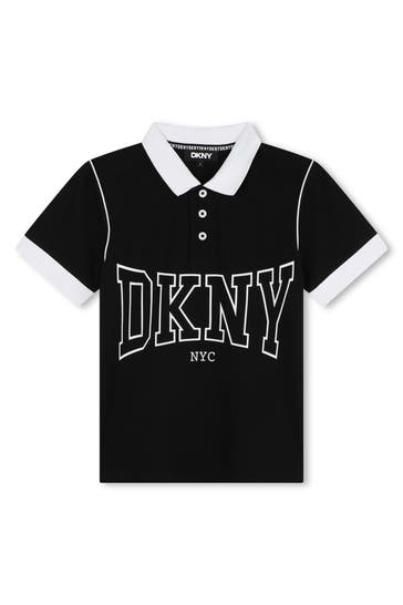 DKNY Poloshirt schwarz