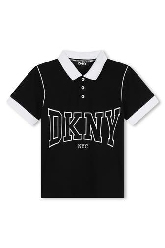 DKNY Poloshirt schwarz