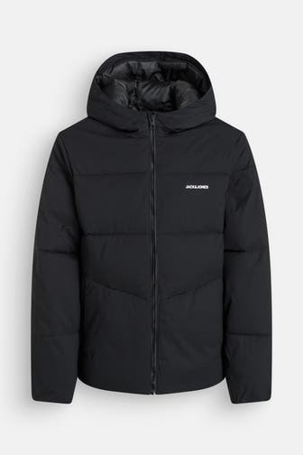 JACK & JONES Steppjacke 'Brady' schwarz