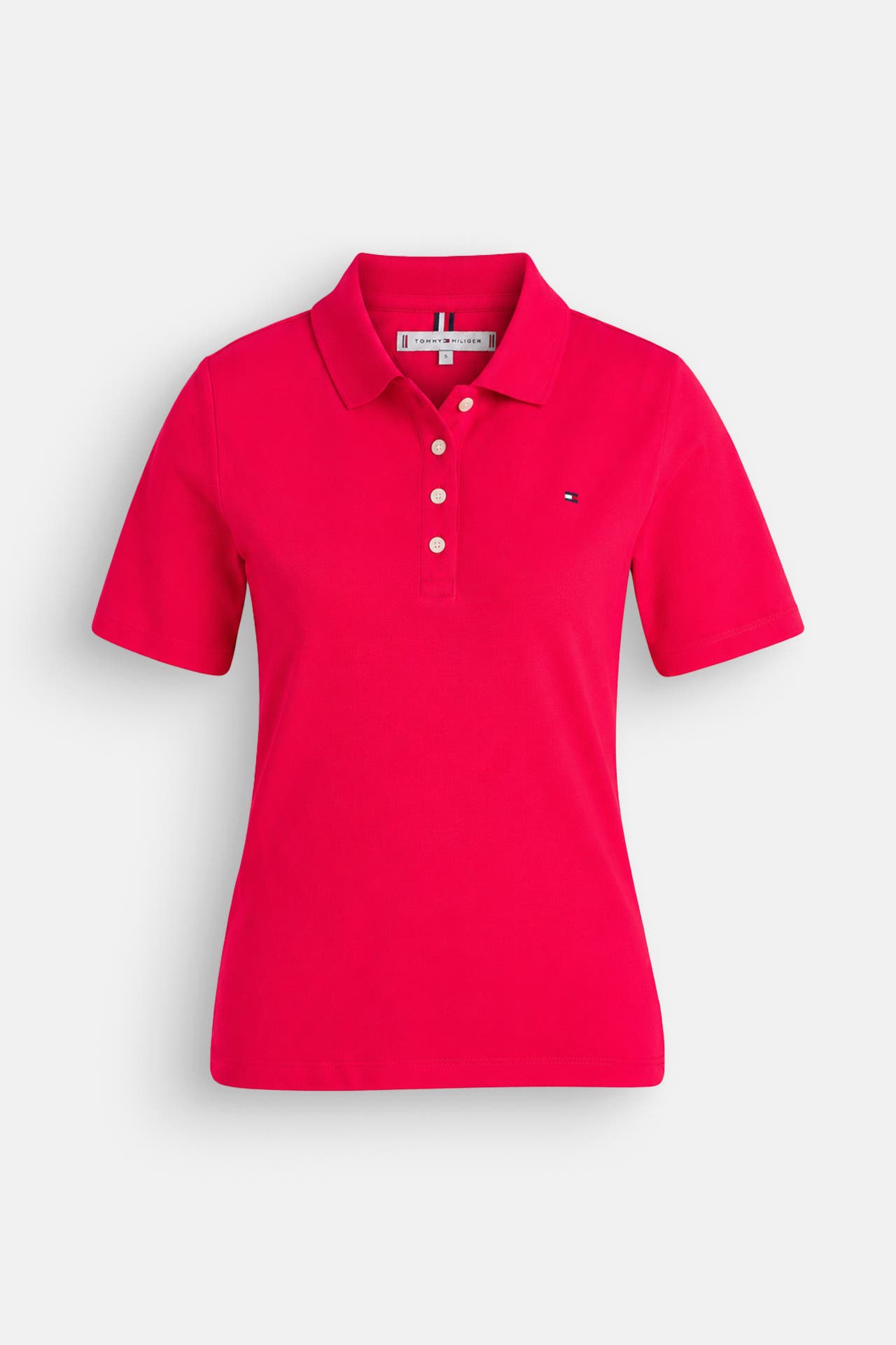 TOMMY HILFIGER Polo-Shirt rot, Bild 1