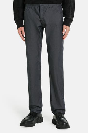 BOSS Stoffhose 'Maine' rauchblau