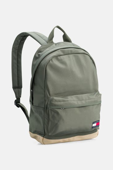 TOMMY HILFIGER Rucksack graugrün