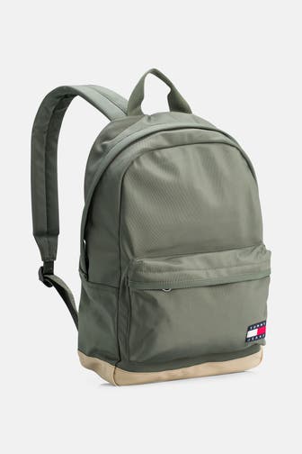 TOMMY HILFIGER Rucksack graugrün