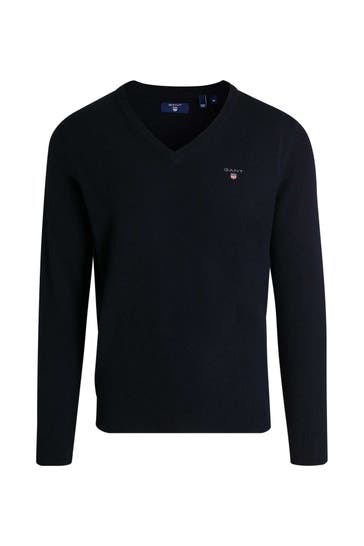 GANT Strickpullover nachtblau