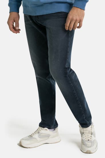 MARC O'POLO DENIM - Jeans dunkelblau slim