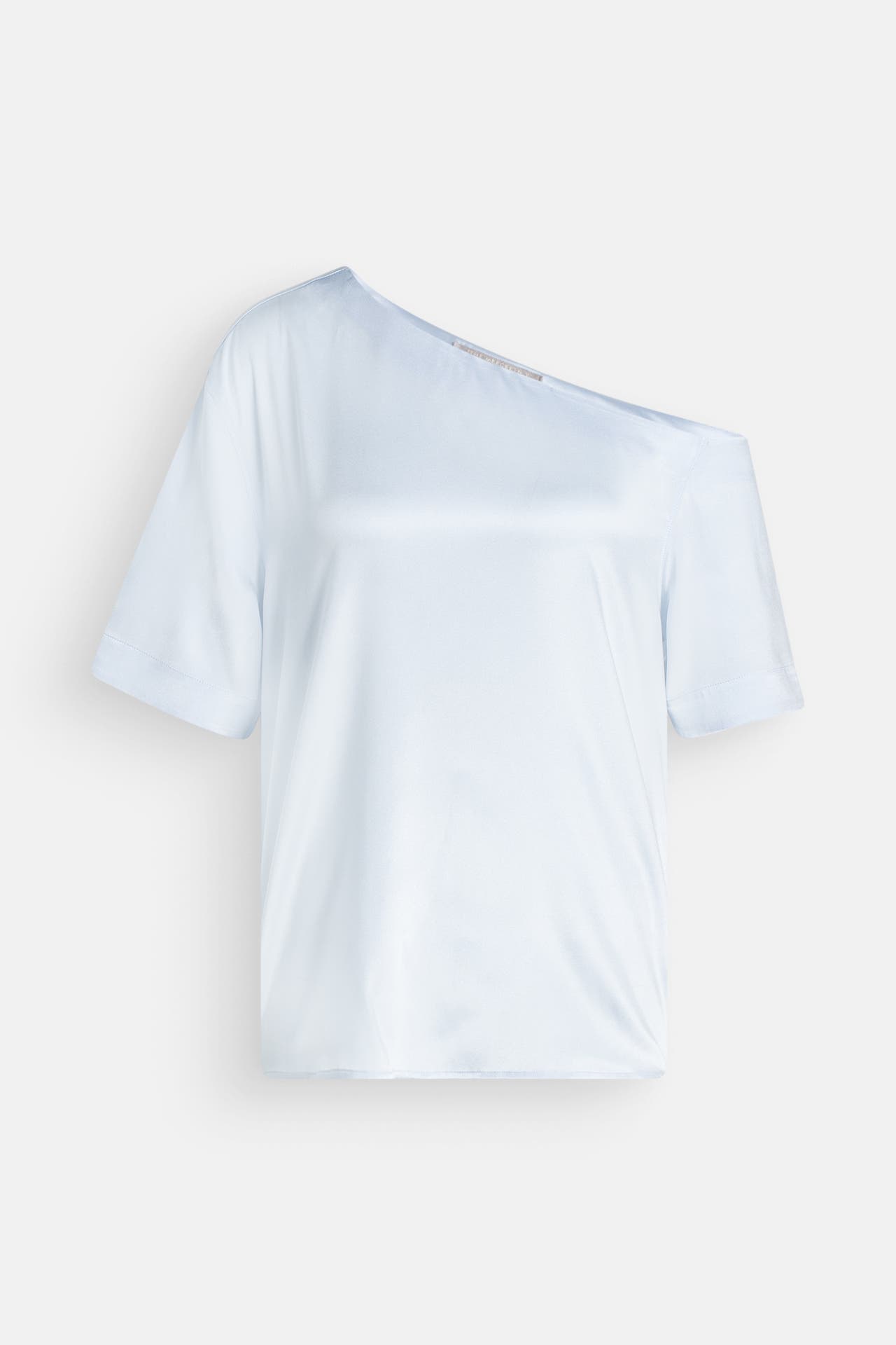 (THE MERCER) N.Y. Seiden-Blusenshirt blau, Bild 1