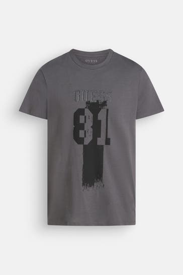 GUESS T-Shirt dunkelgrau
