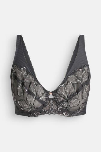 TRIUMPH Spitzen-BH anthrazit