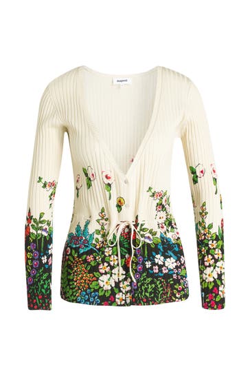 DESIGUAL Strickjacke gemustert