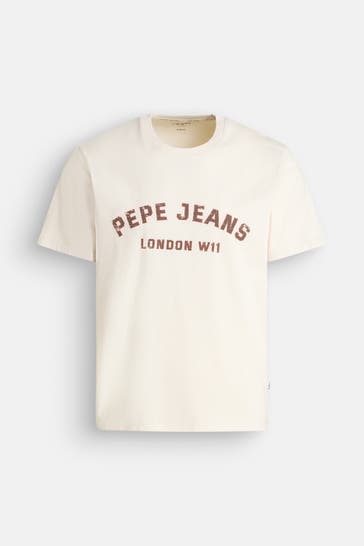 PEPE JEANS T-Shirt 'Aldridge' sand